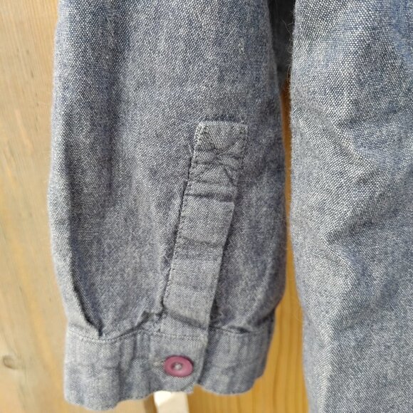 Roots Denim Tunic Dress Shirt XL - Picture 6 of 7